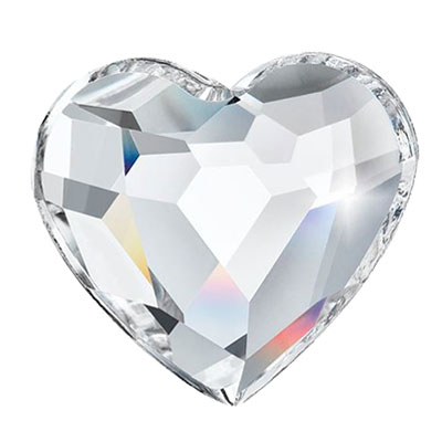 preciosa maxima heart crystal