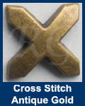 Cross Stitch Antique Gold