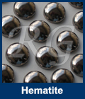 Hot fix nailhead Convex Hematite