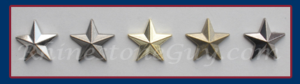 Hot Fix Star nailheads in 5 colors