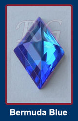 9239 Diamond Shape Bermuda Blue