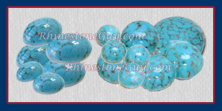 Glass HW Matrix Cabochons