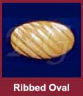 Ribbed Oval