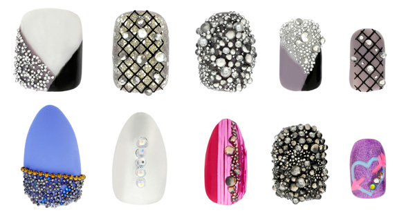 Swarovski Crystal Pixie Nail Art Box - wide 6