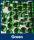 Green Rhinestones