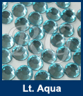 Light Aquamarine Rhinestones