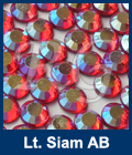 Light Siam AB Rhinestones