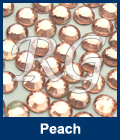 Peach Rhinestones