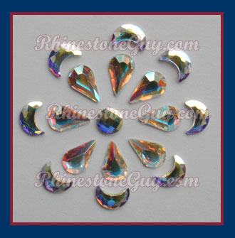 Swarovski 2200 Pears with Moon 2813
