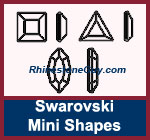 Swarovski Mini Rhinestone Shapes