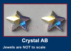 Swarovski Rivoli Star Crystal AB