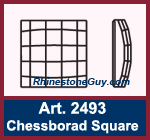 Swarovski Chessboard Square 2493