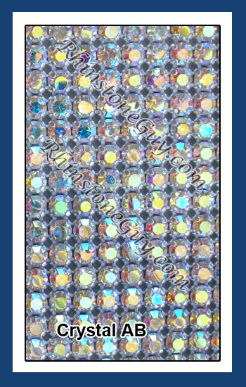 Rhinestone Mesh Banding Crystal AB
