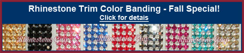 Czech Preciosa Rhinestone Trim Sale