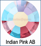Indian Pink Rhinestone