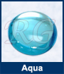 Aqua Glass Cabochon