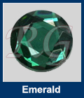 Rose Cut Jewel Emerald