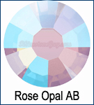 Rose Opal AB Rhinestone