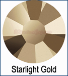 Starlight Gold Rhinestone
