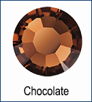 Preciosa Chocolate rhinestone color