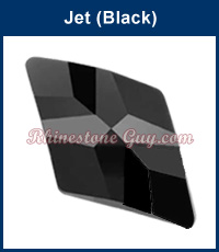 Czech Preciosa Rhombus Jet Black