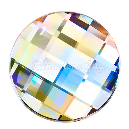 chessboard round crystal AB