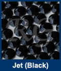 Black Rhinestuds Hot Fix