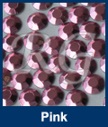 Pink Rhinestuds Hot Fix