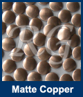 Hot fix Spots Matte Copper