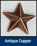 hot fix nailhead conver star antique copper