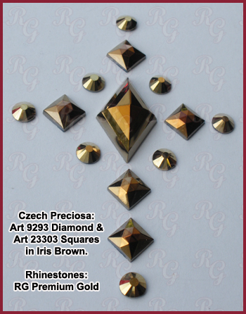 Iris Brown 9239 Diamond Shape Concept