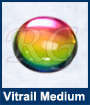 Vitrail Medium Glass Cabochon