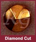Diamond Cut Nailhead Pronged