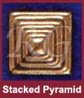 Stacked Pyramid Nailhead