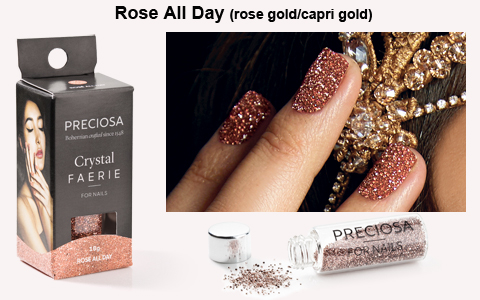 preciosa crystal faerie rose all day rose gold