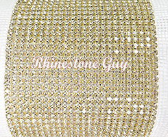 mesh Crystal Gold
