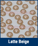 RG Pearl Cabochon Latte Beige