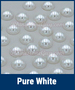 RG Pearl Cabochon Pure White