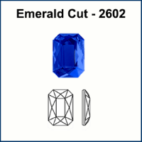 Swarovski Emerald Cut Aurum