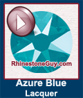 Swarovski Azure Blue Lacquer