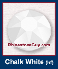 Swarovski Chalk White Rhinestone