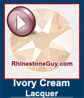 Swarovski Ivory Cream Lacquer