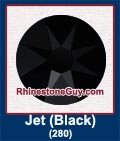 Swarovski Jet Black