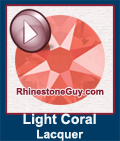 Swarovski Light Coral Lacquer  