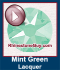 Swarovski Mint Green Lacquer