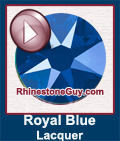 Swarovski Royal Blue Lacquer