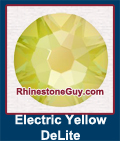 Electric Yellow Delite Swarovski