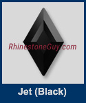 Swarovski 2773 Jet Black