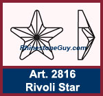 Swarovski Rivoli Star 2816