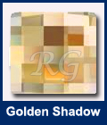 Swarovski 2493 Chessboard Golden Shadow